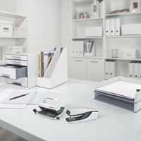 Ringband Leitz WOW A4 4-rings D-mech 25mm karton wit-2