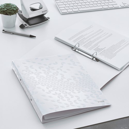 Ringband Leitz WOW A4 2-rings O-mech 25mm PP wit-2