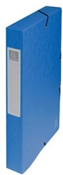 Exacompta elastobox Exabox blauw rug van 4 cm