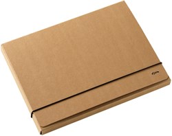 Elastobox Multo Kraft Line A4 3 kleppen