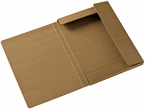 Elastobox Multo Kraft Line A4 3 kleppen-2
