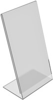 Folderhouder L-standaard A6 staand acryl-2