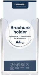 Folderhouder OPUS 2 wand 1/3 A4 transparant