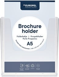 Folderhouder wand A5 transparant OPUS 2