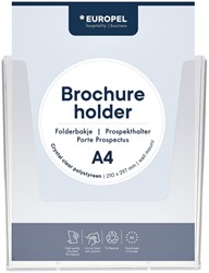Folderhouder OPUS 2 wand A4 transparant