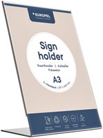 Folderhouder A3 L-standaard acryl