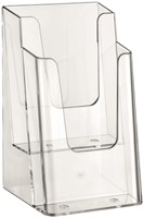 Folderhouder OPUS 2 2vaks 1/3 A4 transparant-2