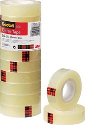 Scotch plakband 508 15 mm x 33 m pak van 10 rollen