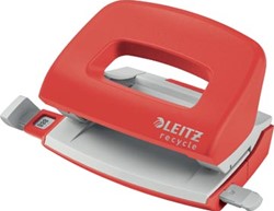 Perforator Leitz Nexxt Recycle mini 10 vel rood