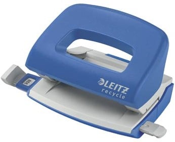 Perforator Leitz Nexxt Recycle mini 10 vel blauw