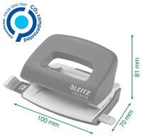 Leitz NeXXt Recycle Mini perforator 10 blad groen-3