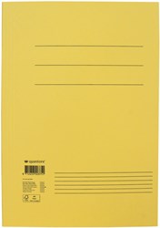 Dossiermap Folio 320gr geel Quantore verpakt per stuk