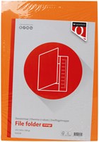 Dossiermap Quantore folio oranje 320gr gerecycled karton Quantore-2