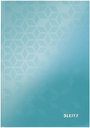 Notitieboek A5 gelinieerd ijsblauw Leitz Notebook Wow
