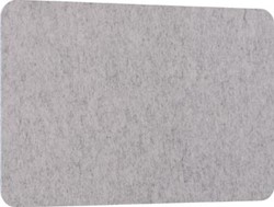 Akoestisch paneel Smit Visual 60 x 75 cm lichtgrijs vilt