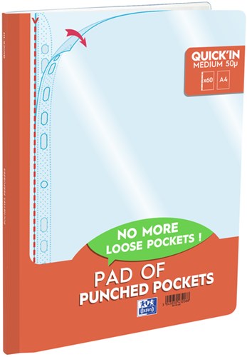 Showtas A4 50 micron 11-rings Oxford Quick ' à­n pak van 60 stuks