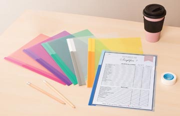 Tarifold L-map A4 uit Pp geassorteerde kleuren-3