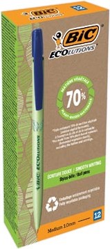 Bic Media Clic Bio-based Ecolutions balpen blauw-2