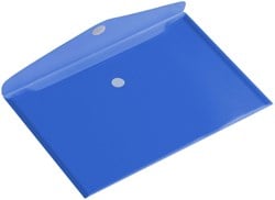 Enveloptas HF2 A4 dwars blauw