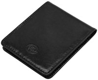 Schrijfmap A7 van der Spek 216 Buffelleer met pen zwart-2