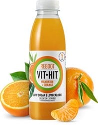 Vit Hit vitaminedrank Detox, flesje van 50 cl, pak van 12 stuks