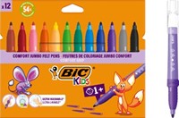 Bic Kids Comfort Jumbo viltstiften etui van 12 stuks-2