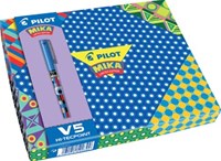 Pilot roller Hi-Tecpoint Mika Limited Edition geschenkdoos met 6 rollers