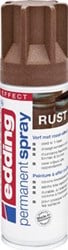 Edding permanent acrylspray 5200 met roest-effect