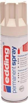 Edding Permanent Spray 5200, 200 ml crèmewit mat