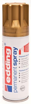 Edding Permanent Spray 5200, 200 ml rijkgoud mat