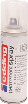 Edding E5200 permanent spray blanke lak glans 200 ml