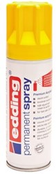 Edding permanent spray 5200, 200 ml verkeersgeel mat