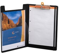 Klembord A4 Exacompta met notitieblok zwart