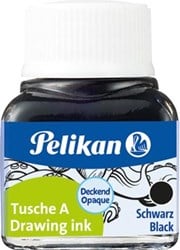 Pelikan Oost-Indische inkt zwart flesje van 10 ml