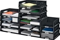 Leitz brievenbak Sorty dwars zwart-2