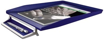 Leitz Style brievenbak met pennenhouder zwart
