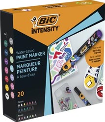 Paint marker set van 20 stuks BIC Intensity 