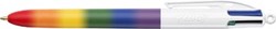 BIC Colours Rainbow Sweet 4-kleurenbalpen, medium