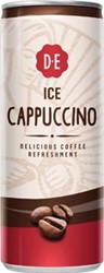 Douwe Egberts ice coffee, Cappuccino, blik van 25 cl, pak van 12 stuks