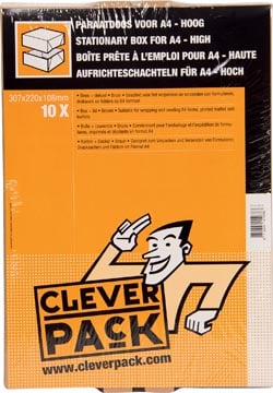Doosje met deksel A4 307 x 220 x 108 mm pak van 10 stuks-3