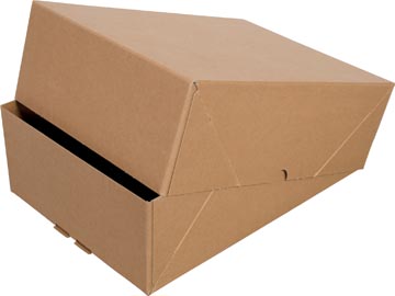 Doosje met deksel A4 307 x 220 x 108 mm pak van 10 stuks