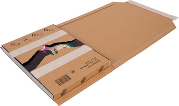 Wikkelverpakking A4  215 x 305 x 20 / 80mm  Cleverpack pak van 10 stuks