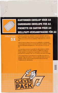 Cleverpack verzendenvelop A4 240 x 315 mm , pak van 5 stuks-2