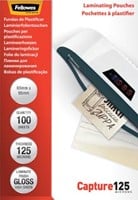 Lamineerhoes 65 x 95 mm 125 micron Fellowes pak van 100 Fellowes