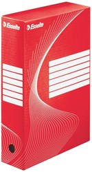 Archiefdoos Esselte Boxycolor 80mm rood