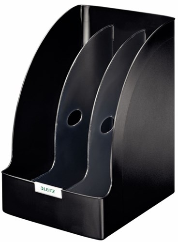 Leitz Plus tijdschriftenhouder Jumbo, zwart