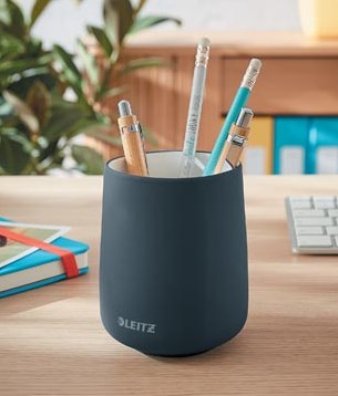 Keramische pennenhouder Leitz Cosy grijs-3