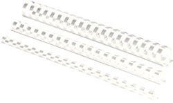 Bindringen Fellowes plastic pak van 100 stuks 8 mm wit