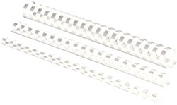 Bindruggen plastic Fellowes pak van 100 stuks 10 mm wit