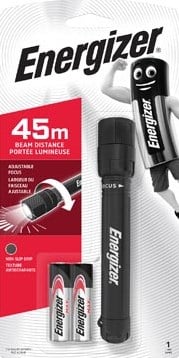 Energizer zaklamp X-focus, inclusief 2 AA batterijen, op blister